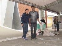 Confeccao dos tapetes (04/06/2014)